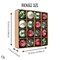 Chic Christmas Decor Ornament Ball Bundle, 16 Piece Natural World Bauble Set
